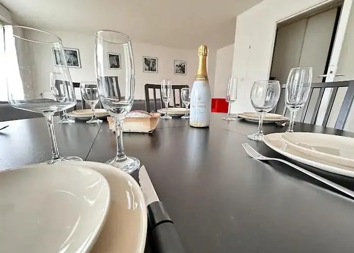 Terrasse & Bulles - Grand T3 Au Coeur De Апартаменты Реймс